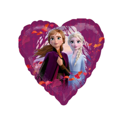 Palloncino Foil Cuore Frozen II 17"/42cm pz1