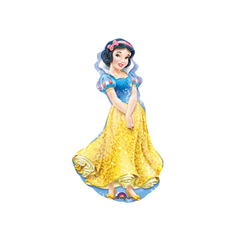 Mini formájú hófehér fóliás léggömb 9"/23cm db1