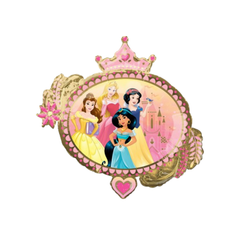 Once Upon a Time Princesses Supershape Fólia lufi cm86x81 db1