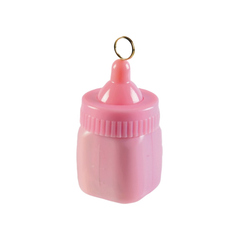 Pesetto per Palloncini a forma di Biberon Rosa gr170 pz1