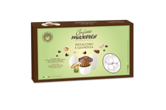 Maxtris Ciocomandorla drazsé pisztácia és gianduia ízű cf 1kg gluténmentes