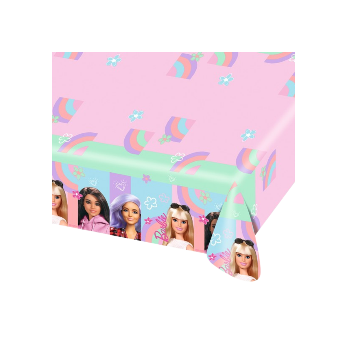 Tovaglia Plastica Barbie Sweet Life cm120x180 pz1